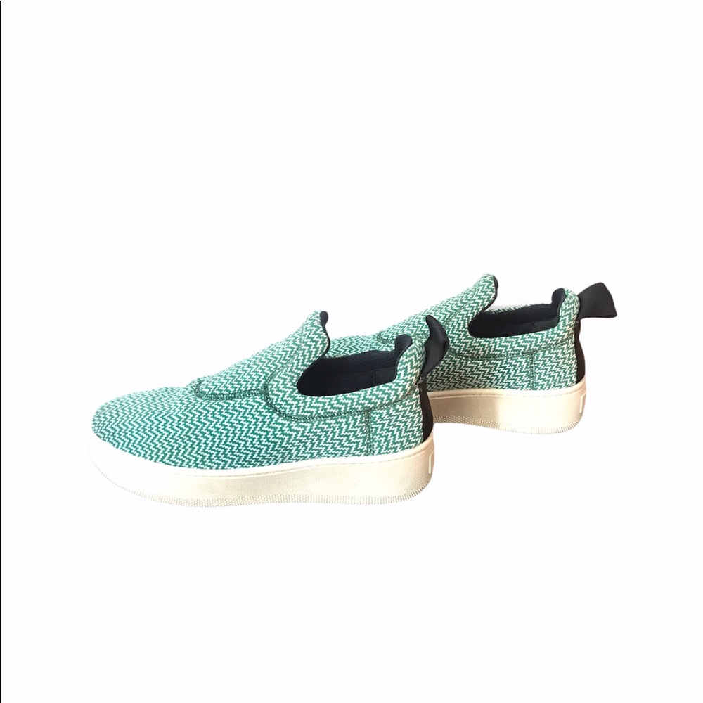 Celine Phoebe Philo Green Sneakers